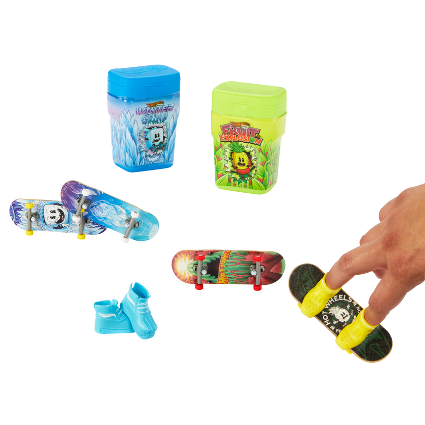 Hot Wheels-2Échantillons Saveur Skate-4Fingerboards Exclusifs Best Buy