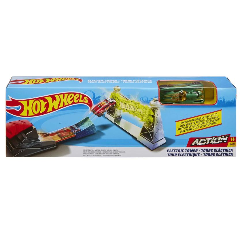 Hot Wheels Action Pista de Juguete Acrobacias Torre Eléctrica New Arrival