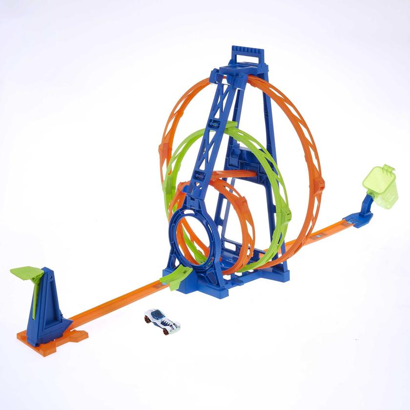 Hot Wheels-Action-Triple Looping-Kit Avec 1 Voiture Hot Wheels On Sale