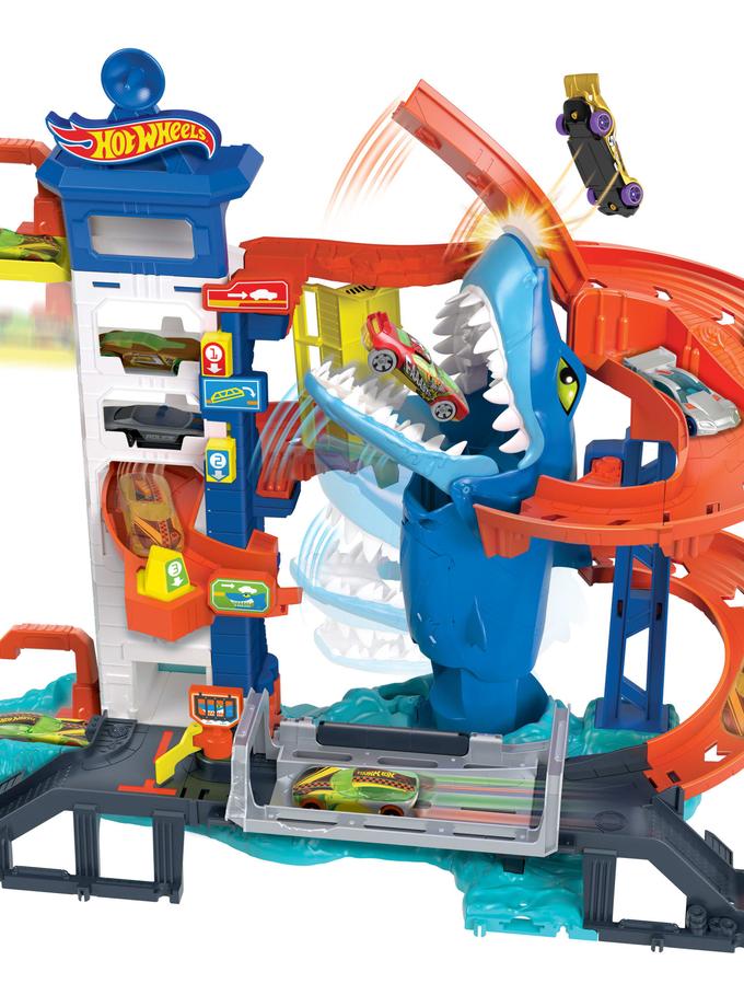 Hot Wheels Attacking Shark Escape Playset New Arrival