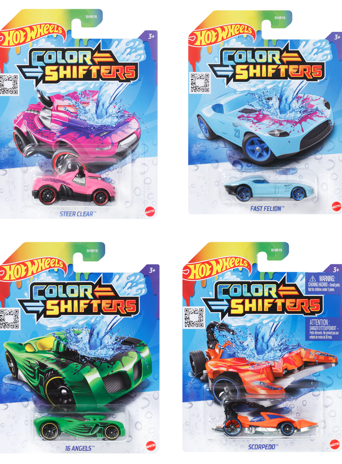 Hot Wheels Car, 1 Color-Changing Toy Vehicle in 1:64 Scale On Sale