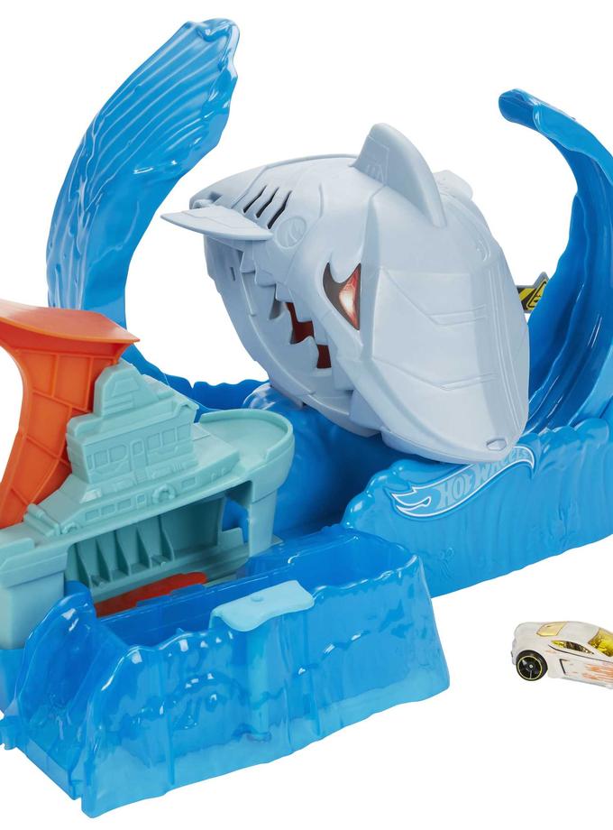 Hot Wheels City Color Changing Robot Shark Playset, Kids Ages 3 And Older High Quality