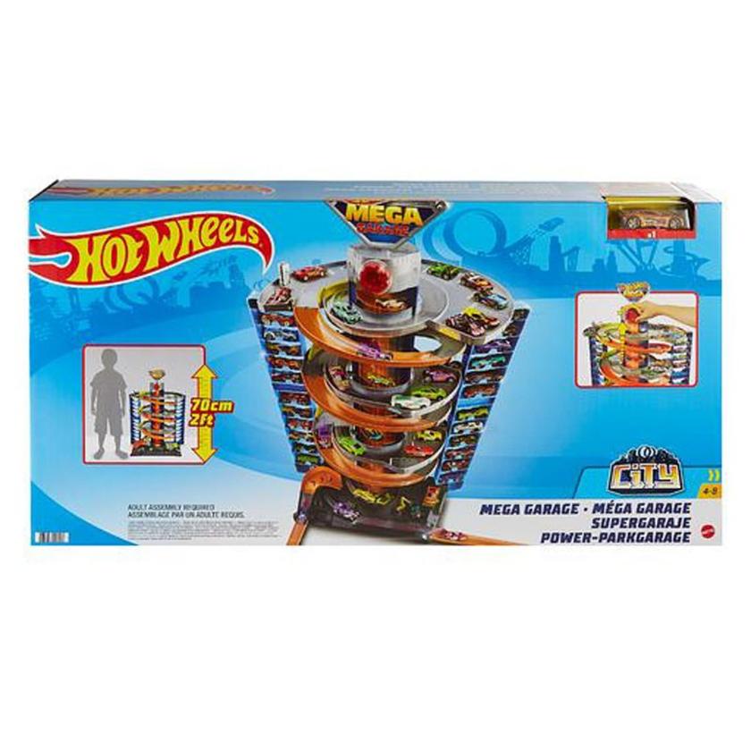 Hot Wheels City Pista de Brinquedo Mega Garage Same Day Delivery