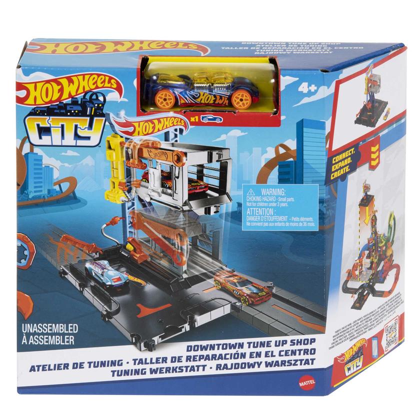 Hot Wheels City Pista de Brinquedo Oficina de Reparações New Arrival