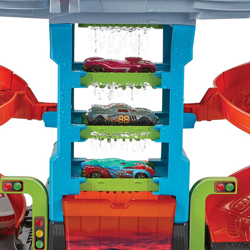 Hot Wheels City Pista de Juguete Autolavado Mega Torre On Sale