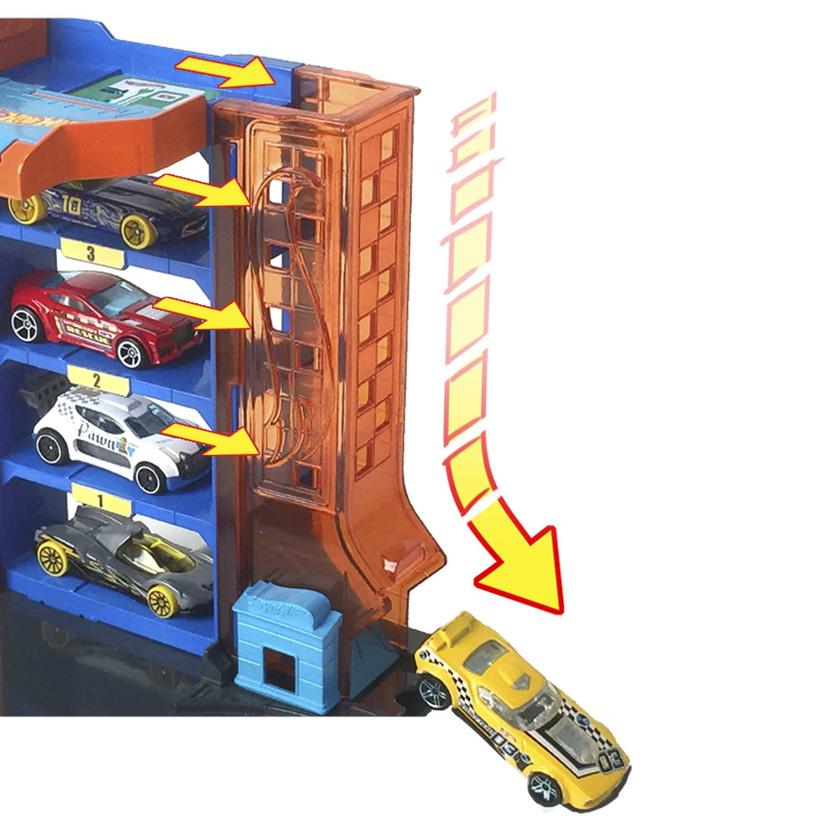 Hot Wheels City Pista de Juguete Garage Doble Altura For Sale