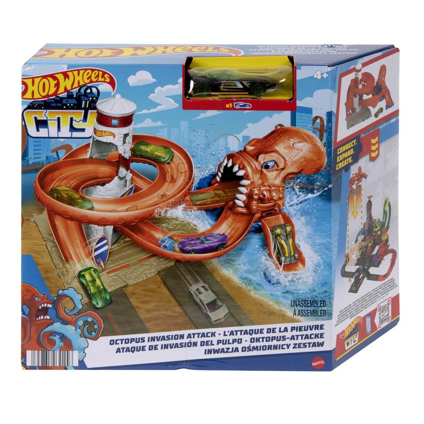 Hot Wheels City Pista de Juguete Némesis Pulpo New Arrival