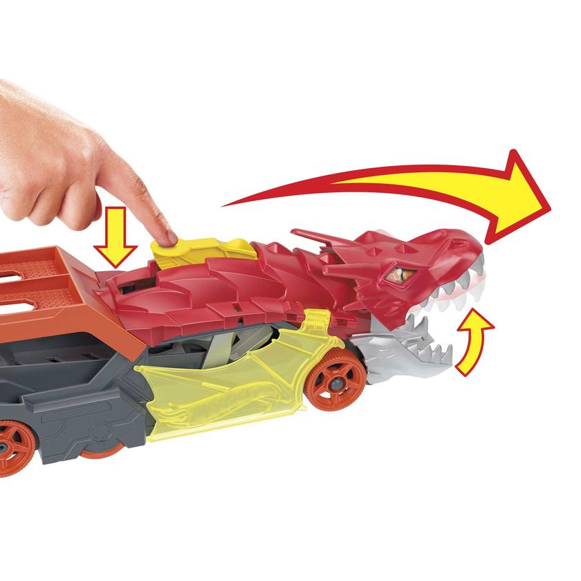 Hot Wheels City Pista de Juguete Remolque de Dragón Best Price