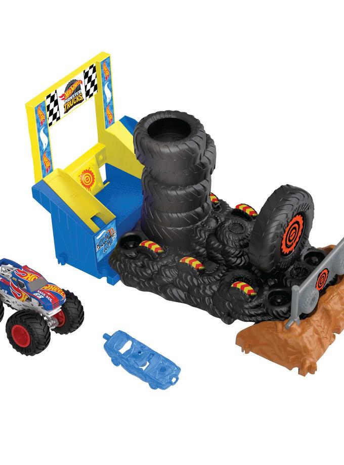 Hot Wheels-Coffret Monster Trucks Arena Smashers Défi Carambolage Same Day Delivery