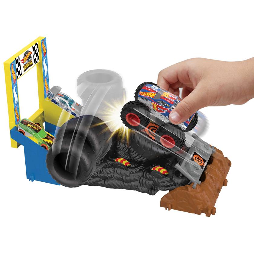 Hot Wheels-Coffret Monster Trucks Arena Smashers Défi Carambolage Same Day Delivery