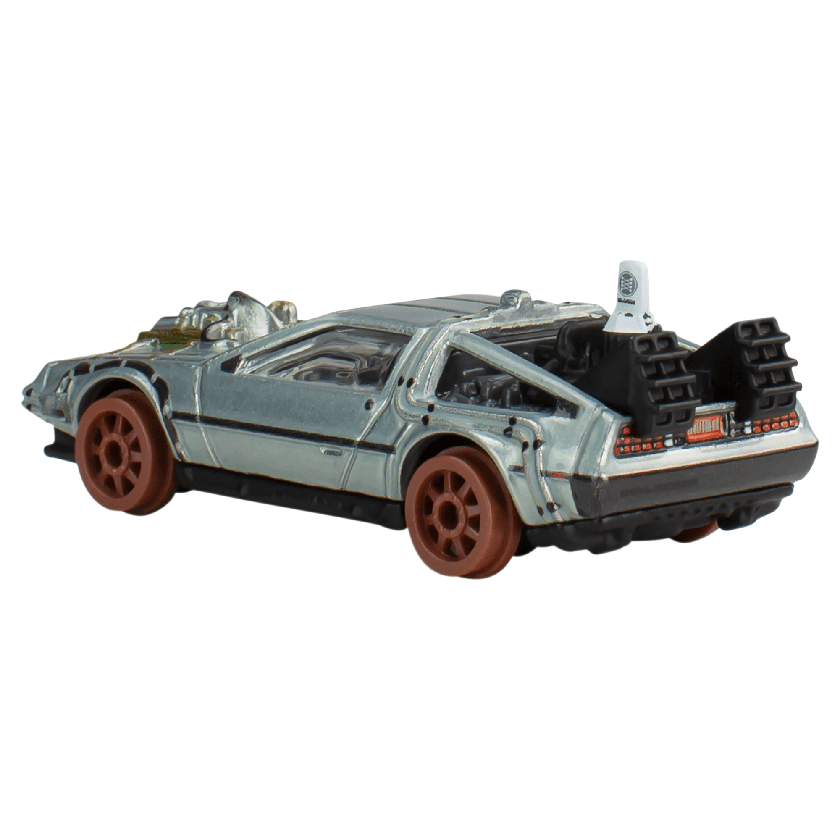 Hot Wheels Collector Veículo de Brinquedo BTTF Máquina do Tempo Versão 50´s High Quality