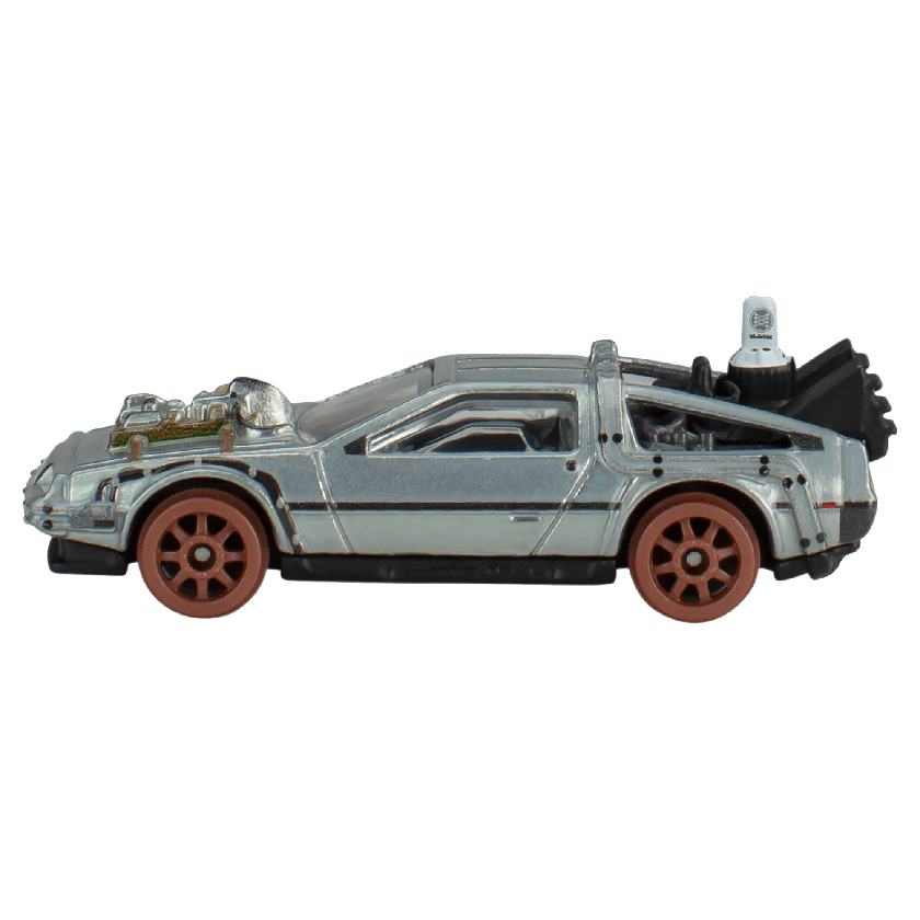 Hot Wheels Collector Veículo de Brinquedo BTTF Máquina do Tempo Versão 50´s High Quality