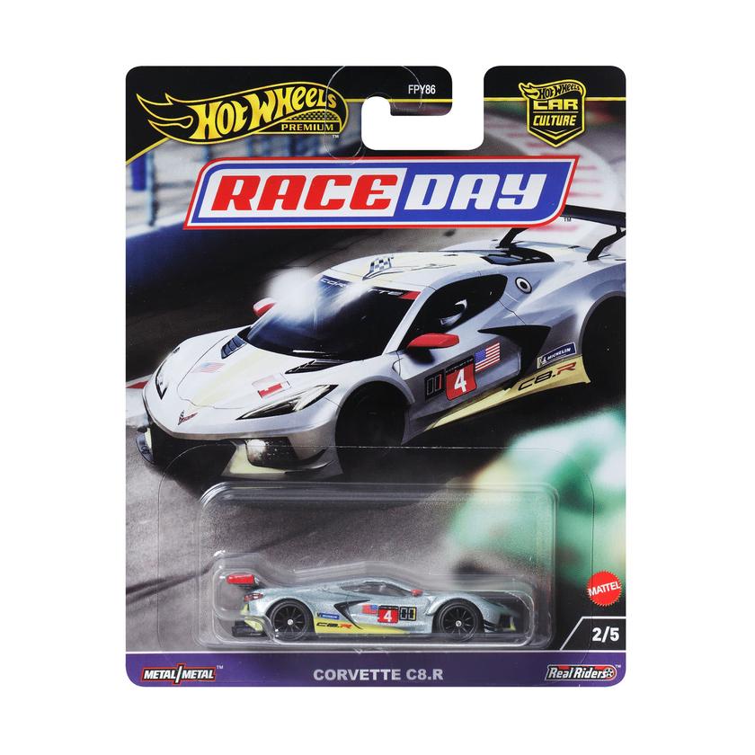 Hot Wheels Collector Veículo de Brinquedo Corvette C8. R Best Seller