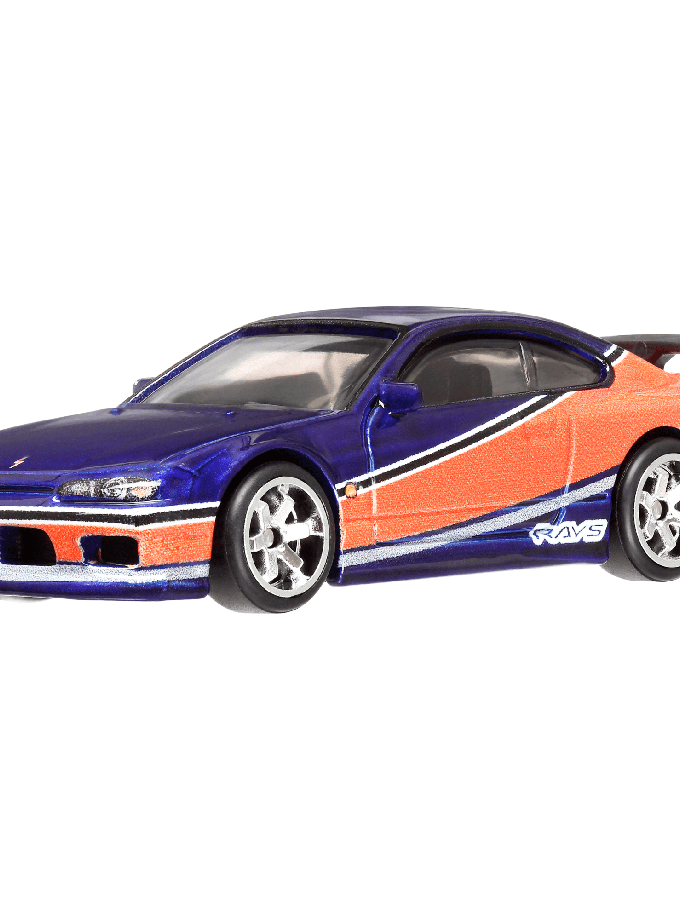 Hot Wheels Collector Veículo de Brinquedo Fast e Furious Nissan Silvia S15 Same Day Delivery