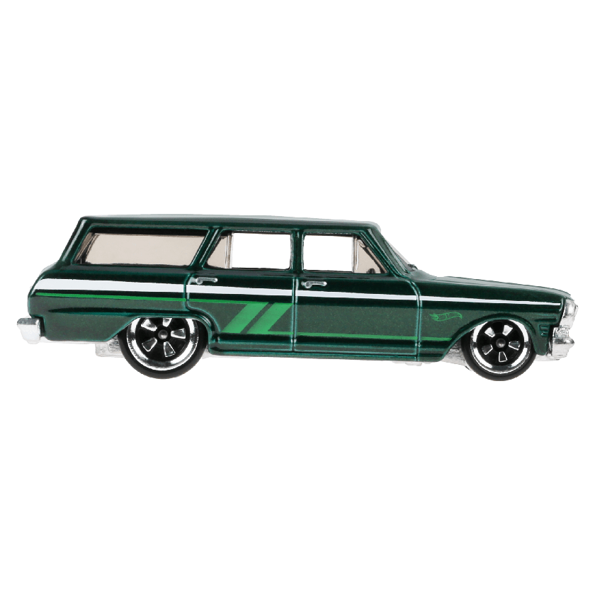 Hot Wheels Collector Vehículo de Colección 64 Chevy Nova Wagon Same Day Delivery