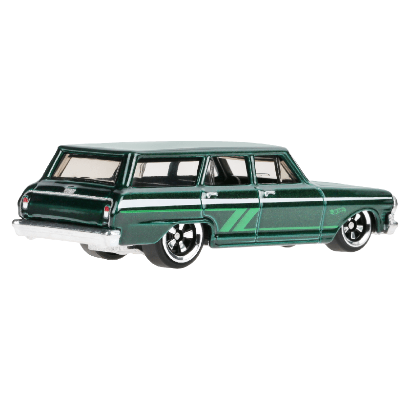 Hot Wheels Collector Vehículo de Colección 64 Chevy Nova Wagon Same Day Delivery