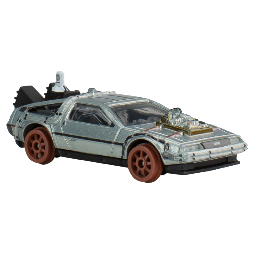 Hot Wheels Collector Vehículo de Colección BTTF Máquina del Tiempo Versión 50´s High Quality