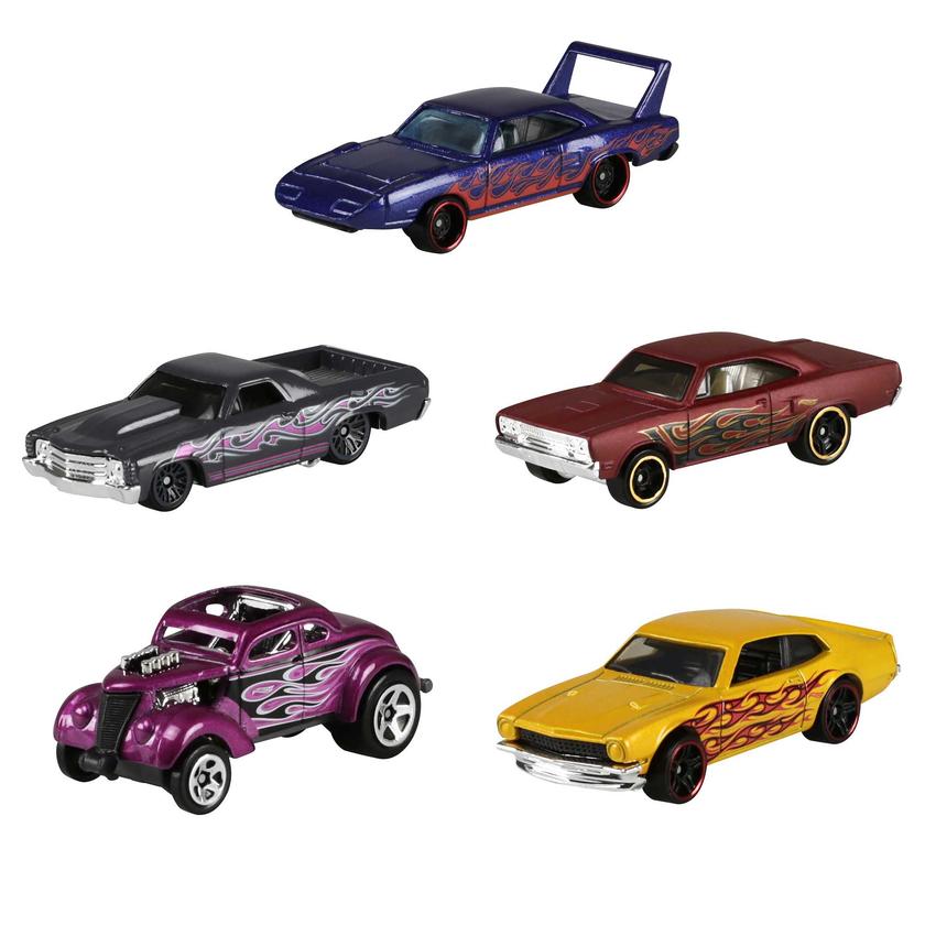 Hot Wheels Die Cast Basics Vehículo de Juguete Paquete de 5 Autos Best Buy