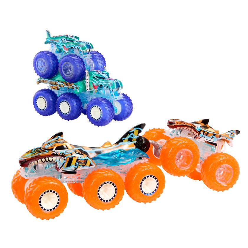 Hot Wheels-Gros Camion Monster Trucks Power Smashers-Coffret Best Buy