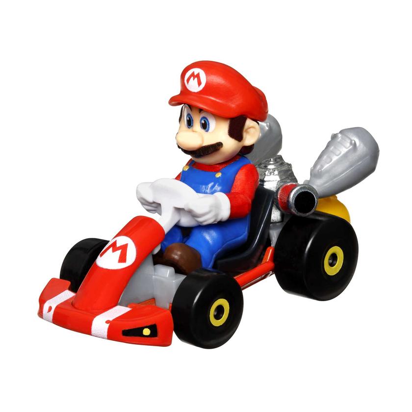 Hot Wheels Mario Kart Veículo de Brinquedo Kart Padrão do Filme Mario High Quality