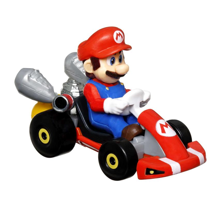 Hot Wheels Mario Kart Veículo de Brinquedo Kart Padrão do Filme Mario High Quality