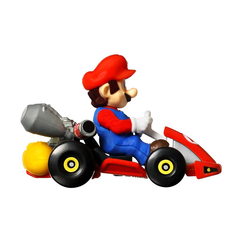 Hot Wheels Mario Kart Veículo de Brinquedo Kart Padrão do Filme Mario High Quality