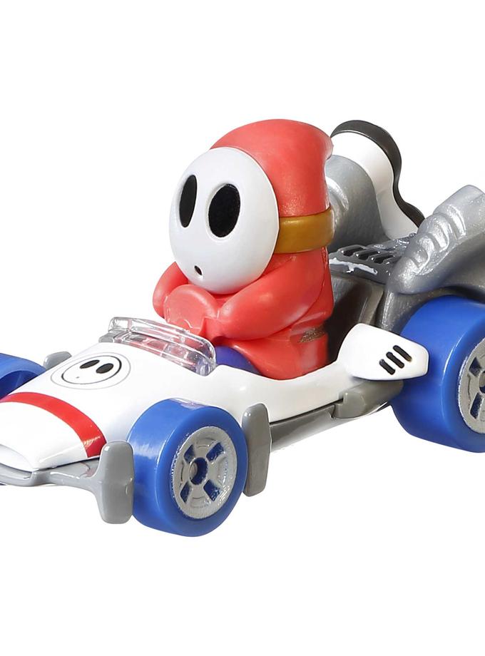 Hot Wheels Mario Kart Veículo de Brinquedo Shy Guy B-Dasher For Sale