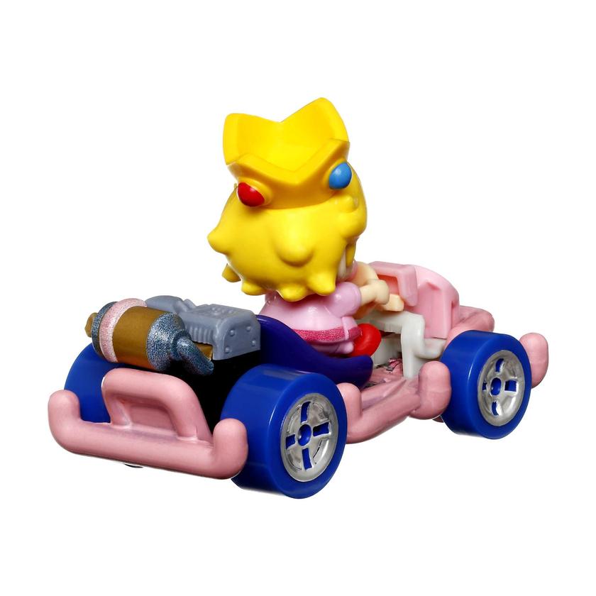 Hot Wheels Mario Kart Vehículo de Juguete Baby Peach Pipe Frame High Quality