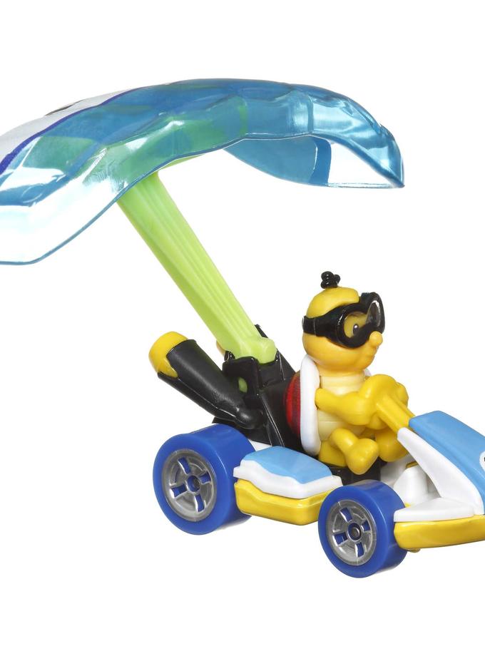 Hot Wheels Mario Kart Vehículo de Juguete Lakitu Estándar Kart con Cloud Glider Best Seller