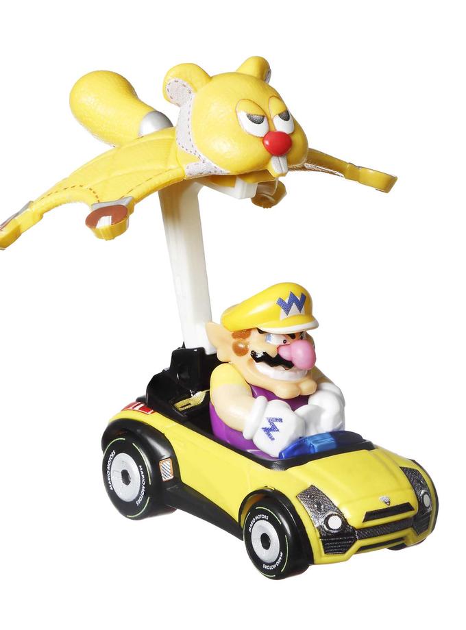 Hot Wheels Mario Kart Vehículo de Juguete Wario Sports Coupe Waddle Wing Best Buy