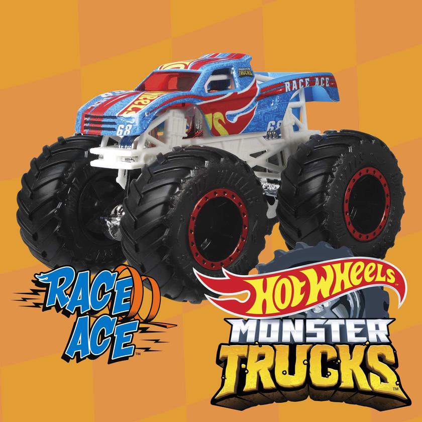 Hot Wheels Monster Trucks, 1:64 Scale Die-Cast Toy Best Seller