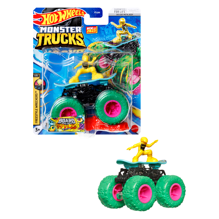 Hot Wheels Monster Trucks, 1:64 Scale Die-Cast Toy For Sale