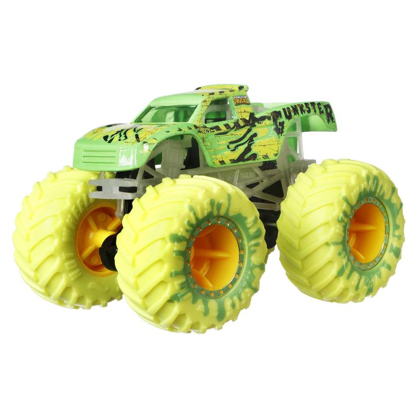 Hot Wheels Monster Trucks Coffret 10 Véhicules Phosphorescents Same Day Delivery