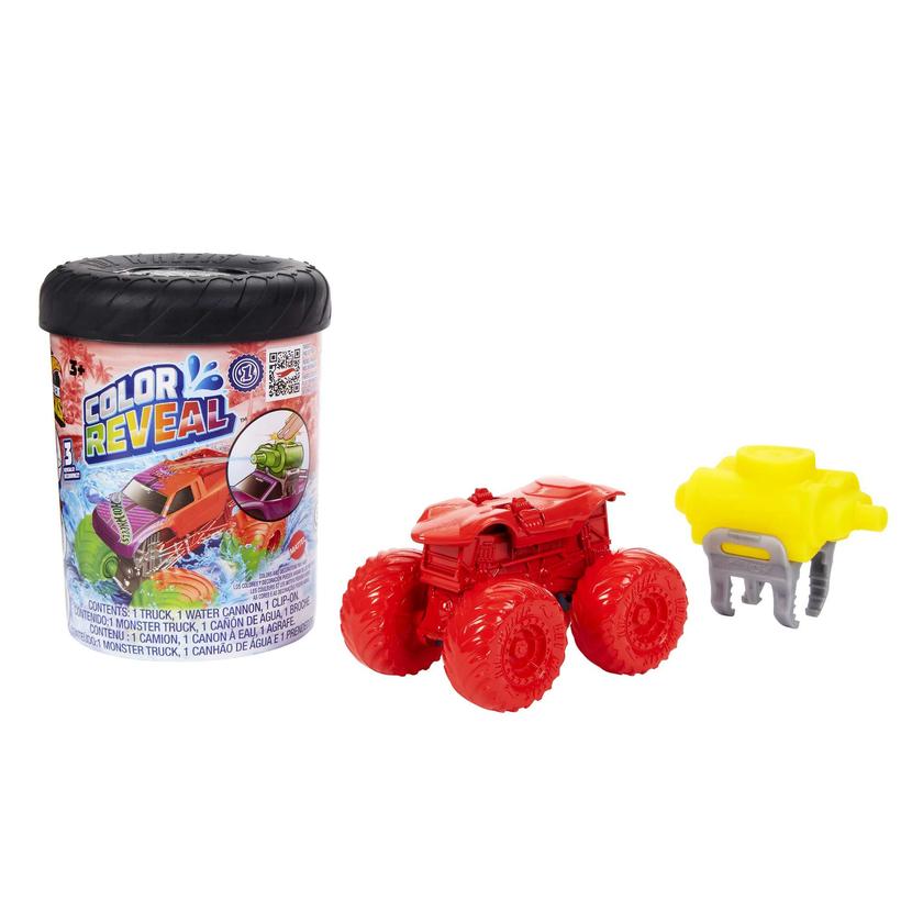 Hot Wheels Monster Trucks Color Reveal Water Blaster Assortment High Quality