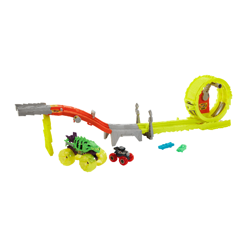 Hot Wheels Monster Trucks-Défi Course Électrifiante-Coffret Best Price