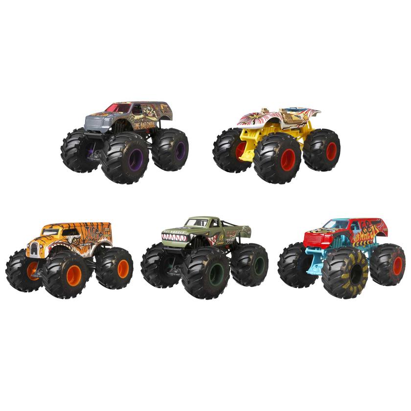 Hot Wheels Monster Trucks, Oversized Monster Truck in 1:24 Scale Same Day Delivery