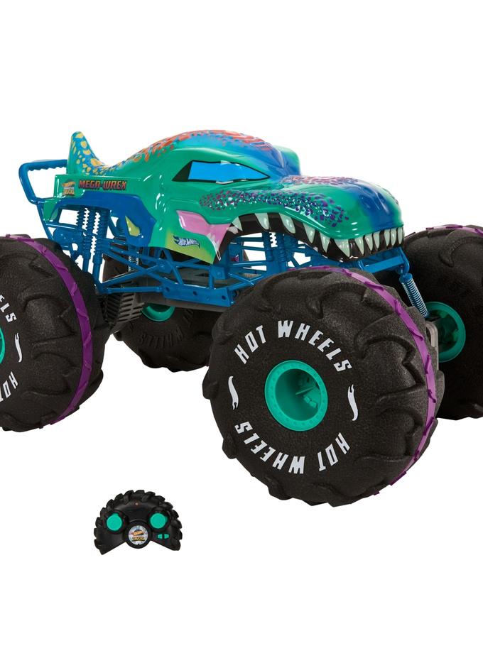 Hot Wheels Monster Trucks RC Battery-Powered 1:6th Scale MEGA-Wrex Best Price