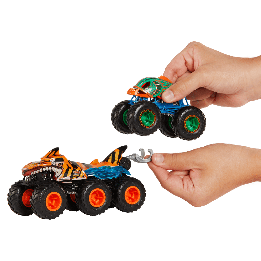 Hot Wheels Monster Trucks Veículo de Brinquedo Caminhões Reboque Surpresa Escala 1:64 High Quality