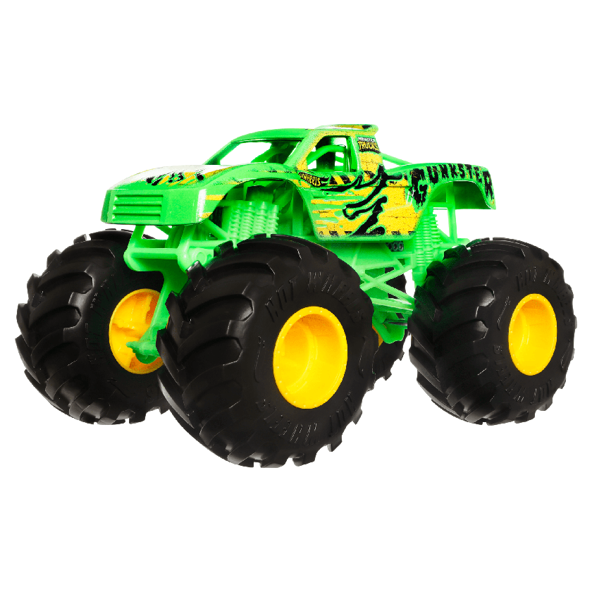 Hot Wheels Monster Trucks Veículo de Brinquedo Gunkster Escala 1:24 Best Price