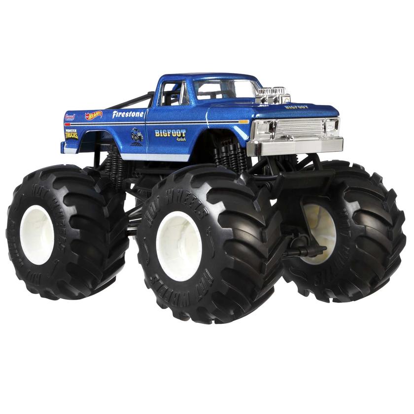 Hot Wheels Monster Trucks Veículo de Brinquedo Midwest Madness Escala 1:24 New Arrival