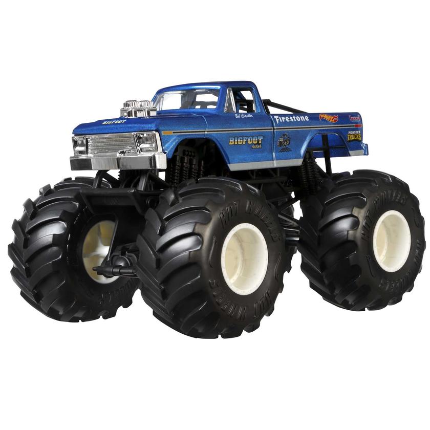 Hot Wheels Monster Trucks Veículo de Brinquedo Midwest Madness Escala 1:24 New Arrival