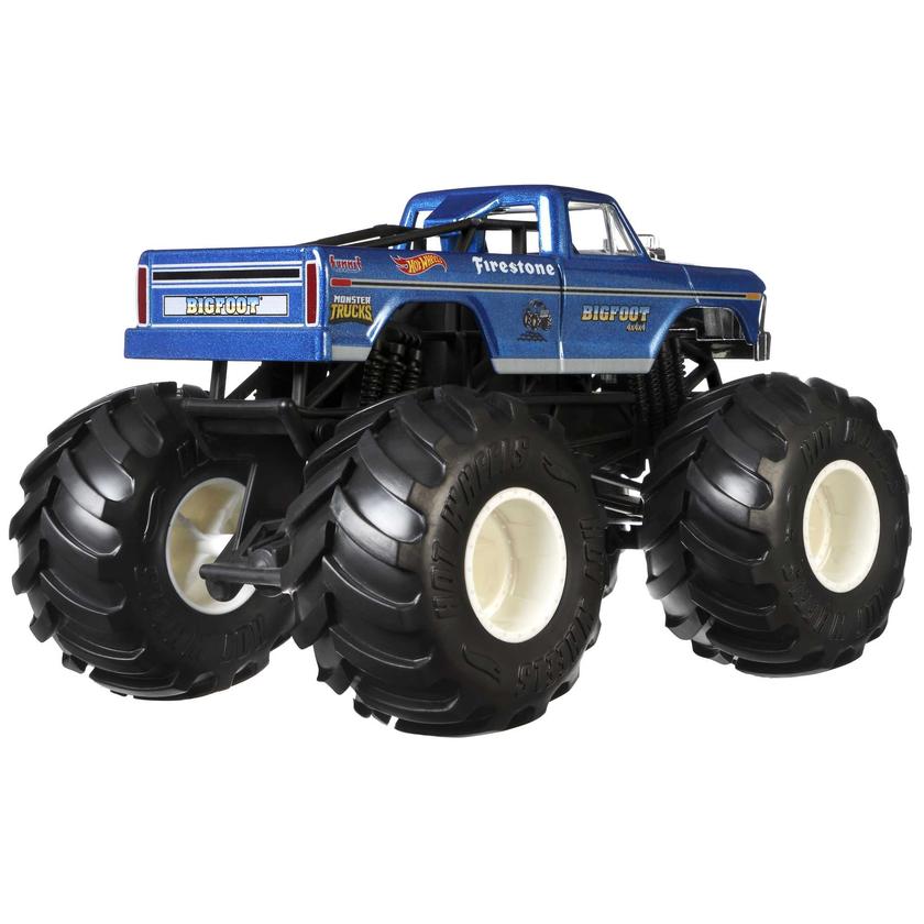 Hot Wheels Monster Trucks Veículo de Brinquedo Midwest Madness Escala 1:24 New Arrival