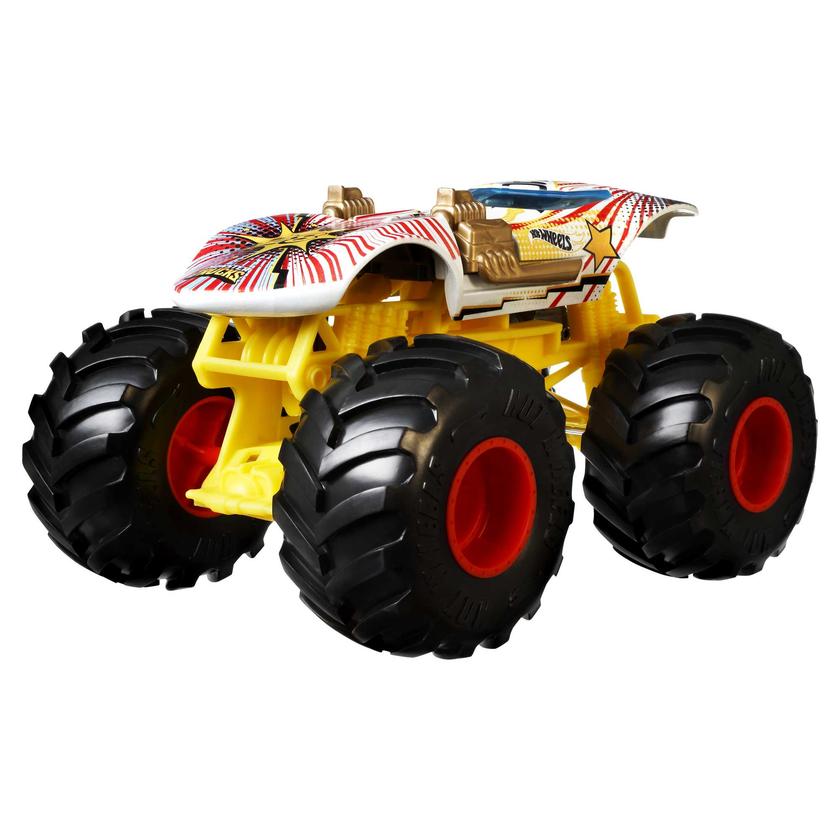 Hot Wheels Monster Trucks Veículo de Brinquedo Twin Mill Escala 1:24 New Arrival