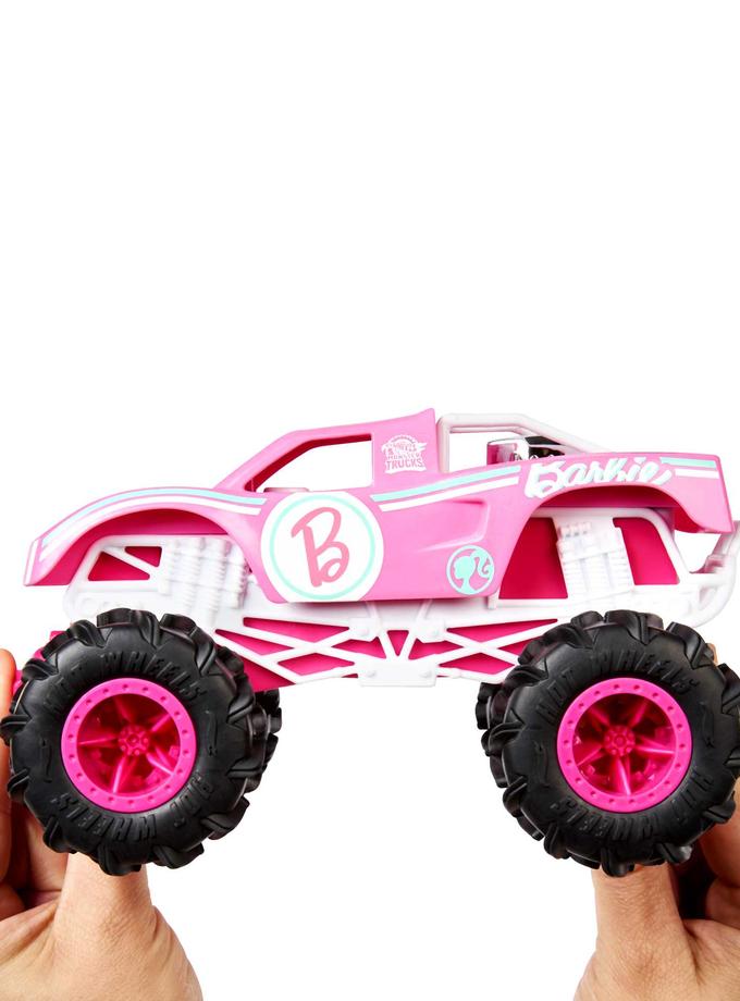 Hot Wheels Monster Trucks Vehículo a Control Remoto Barbie Escala 1:24 For Sale