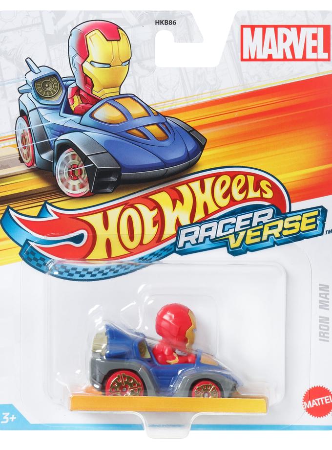 Hot Wheels Racerverse Véhicule Iron Man New Arrival