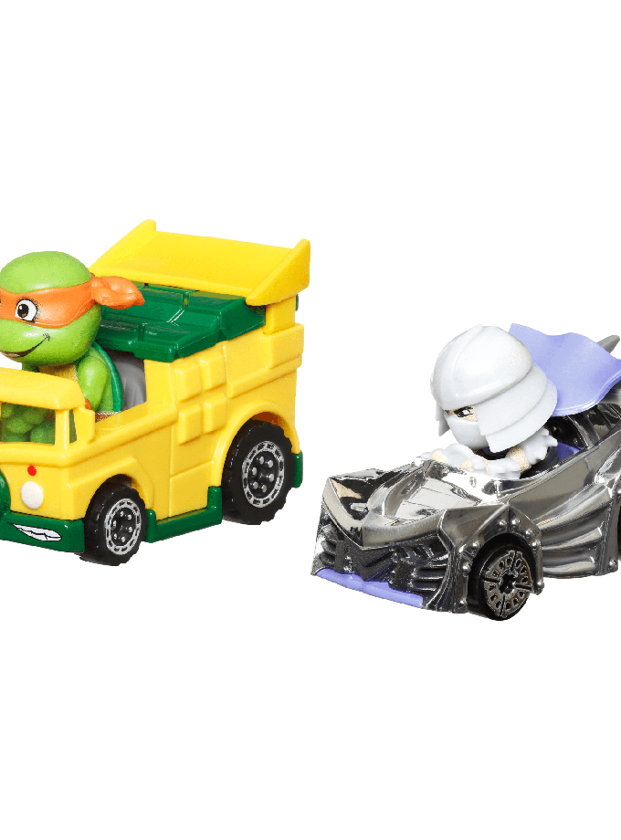 Hot Wheels RacerVerse Veículo de Brinquedo Michelangelo e Shredder Best Price