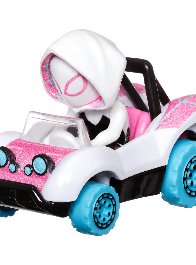 Hot Wheels RacerVerse Vehículo de Juguete Spider-Gwen High Quality