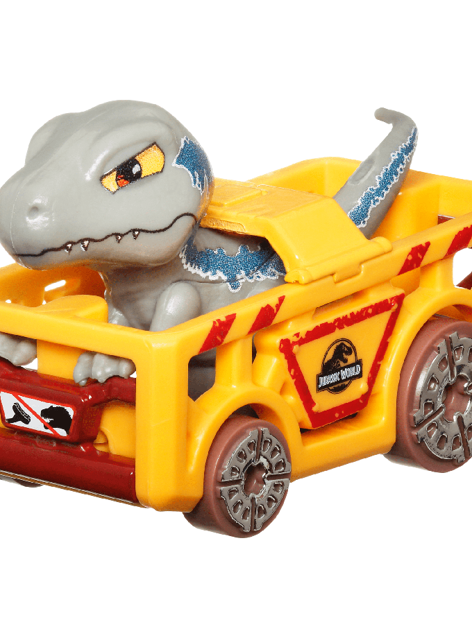 Hot Wheels RacerVerse Vehículo de Juguete Velociraptor Azul Same Day Delivery