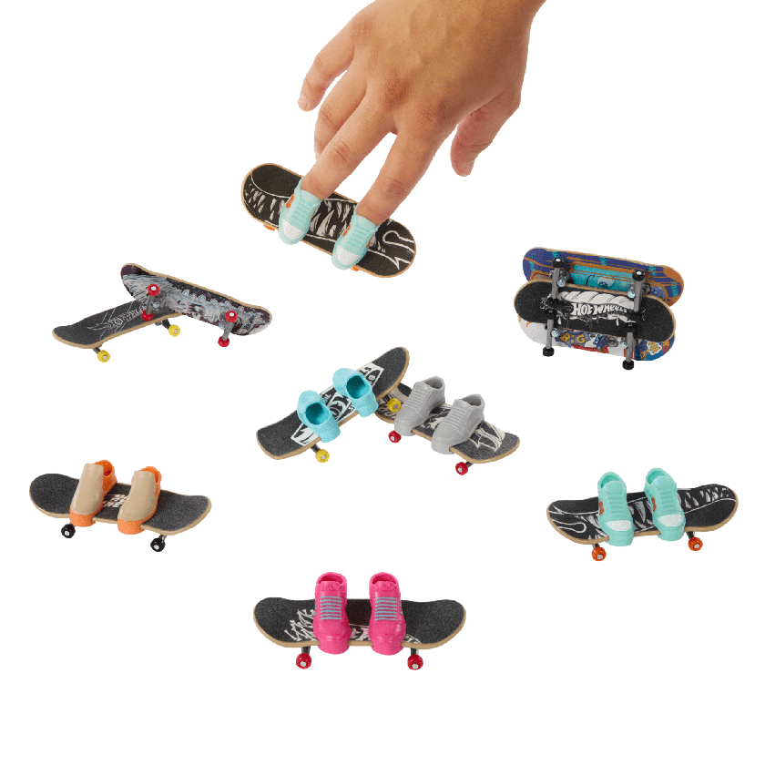 Hot Wheels Skate-Assortiment de 10Fingerboards Avec Chaussures Best Price