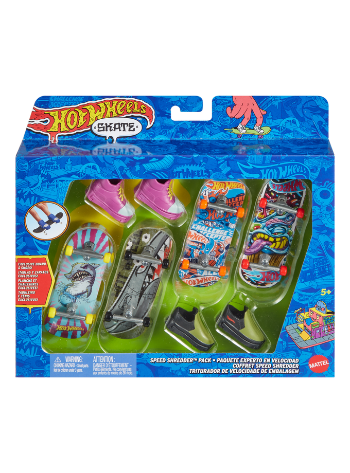 Hot Wheels Skate Coffret Planches à Roulettes/Chaussures Tony Hawk High Quality